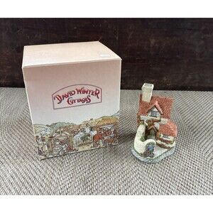 David Winter Cottage July British Traditions St. Anne’s Well Made in U.K.